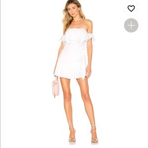 Super down jolene wrap dress